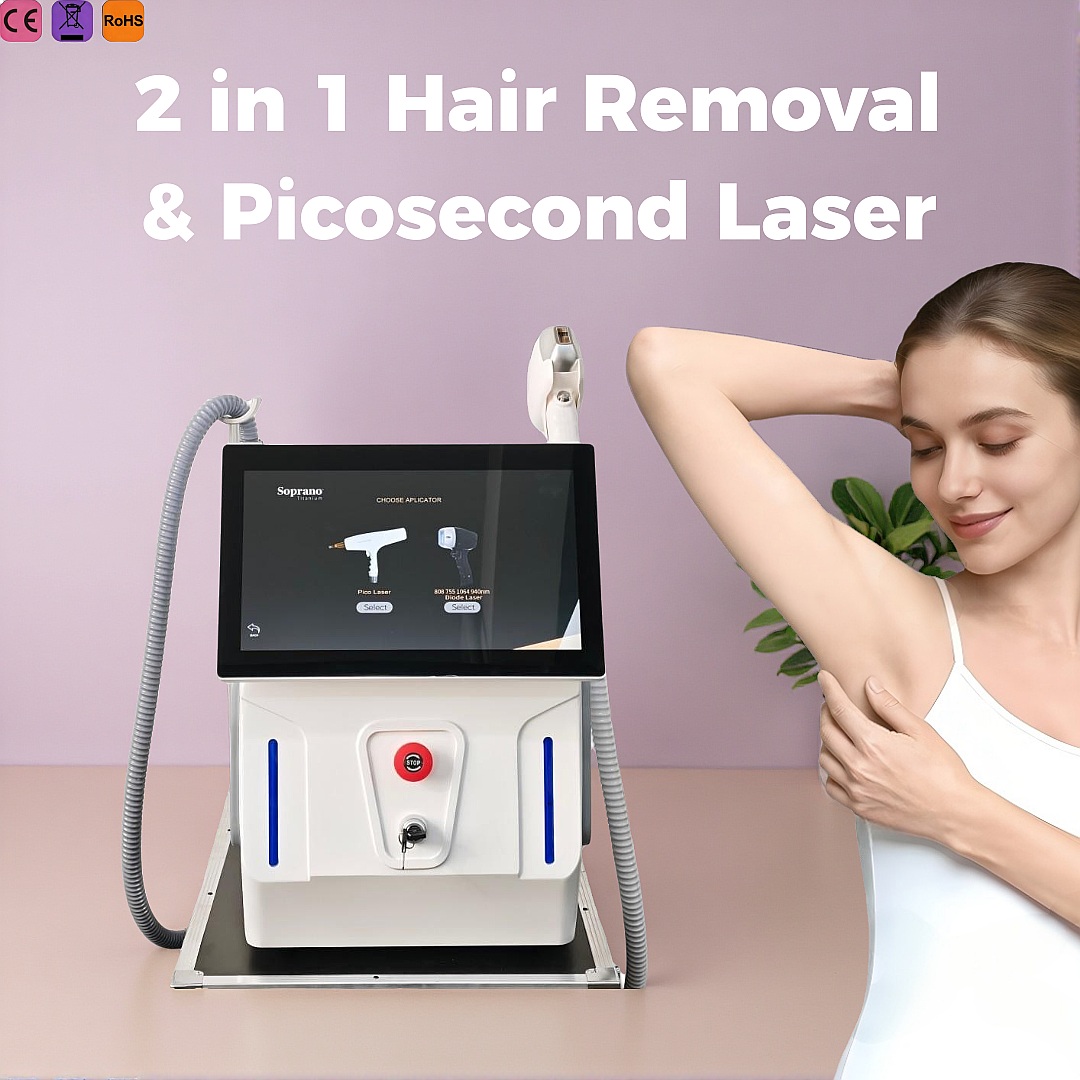 Laser Hair Removal Diode 808 - Laser diodowy Soprano Titanium Ice Platinum
