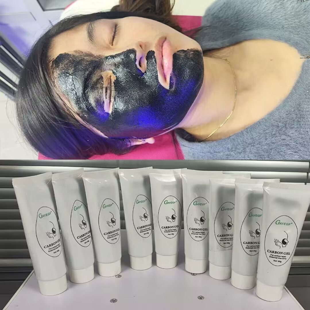 Laser Carbon Peel Cream Gel 80Ml - 10 SZTUK 5 SZTUK 2 SZTUKI