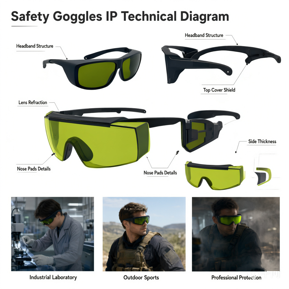 Okulary ochronne Union Strong  – Nd Yag Laser Protective Eyewear recenzja i cena