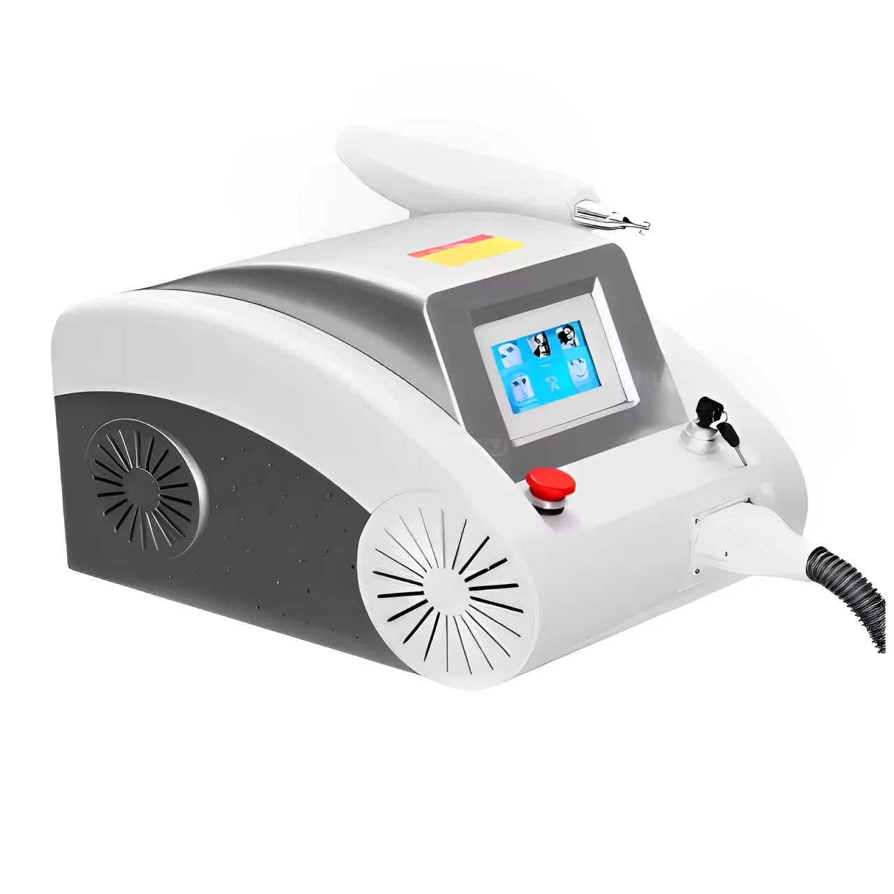 Nowa przenośna maszyna do usuw – Q Switch Nd Yag Laser Tattoo Removal recenzja i cena