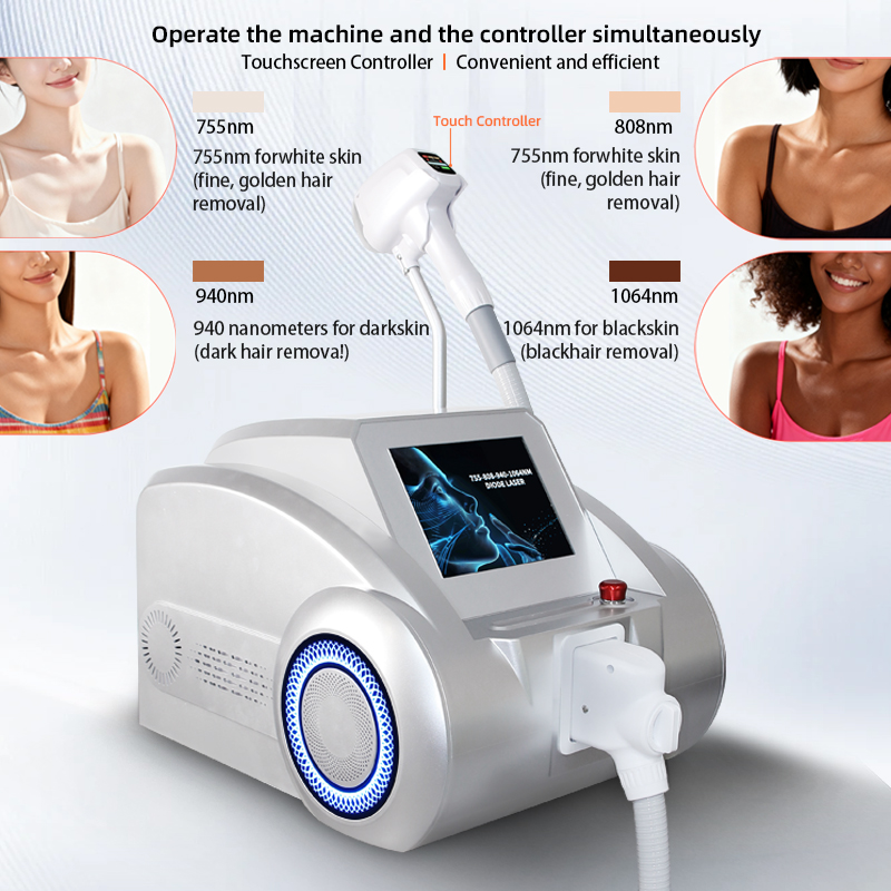 Profesjonalna diodowa maszyna  – Laser Hair Removal Diode 808 recenzja i cena