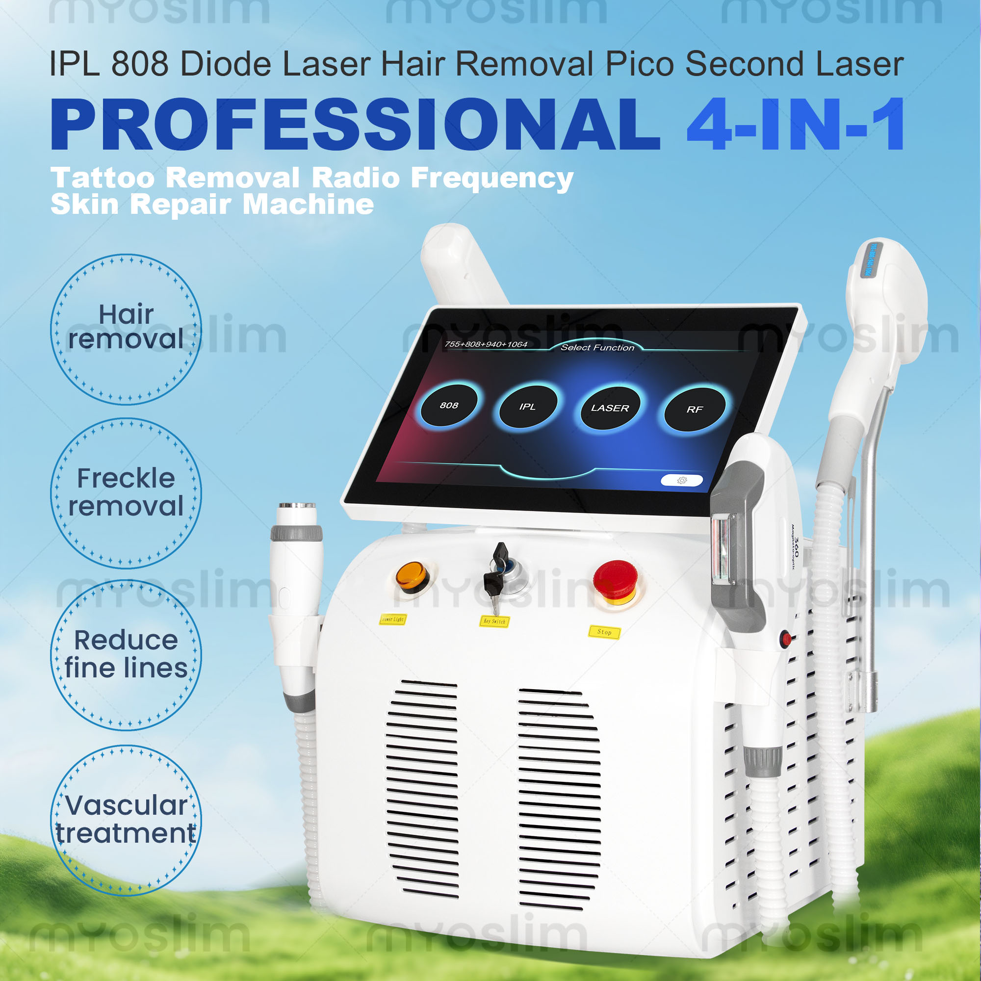 4 W 1: urządzenie do depilacji – Laser Hair Removal Diode 808 recenzja i cena