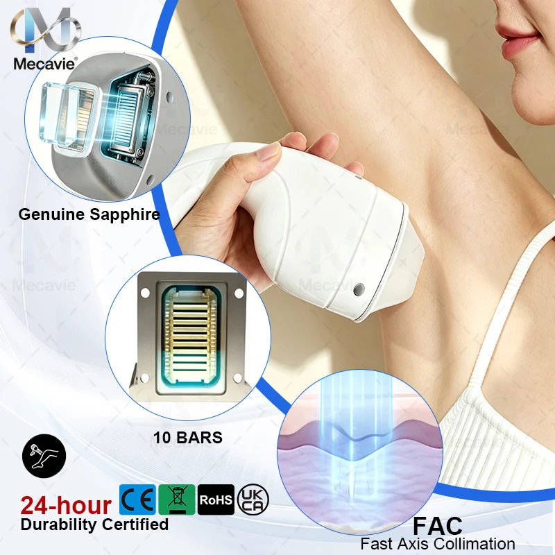 10 barów, 5 długości fal 755 8 – Laser Hair Removal Diode 808 recenzja i cena